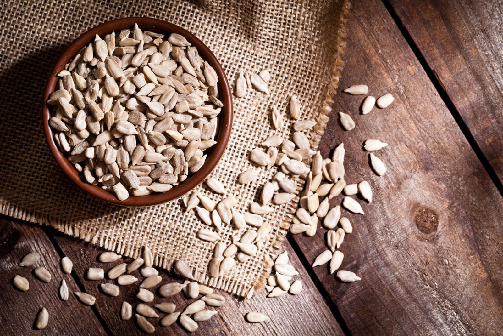 Trong hạt hướng dương chứa h&agrave;m lượng protein dồi d&agrave;o sẽ gi&uacute;p duy tr&igrave; bảo vệ c&aacute;c m&ocirc;